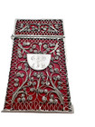 Silver Filigree Leather Georgian Lancet Etui Case Surgeons Blood Letting Fleams