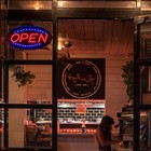 Led Open Sign Red Blue Neon Light Hanging Business Store Restaurant