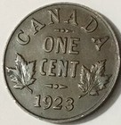 1923 Canada Small Cent - Brown  Diamonds