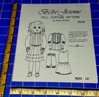 Doll Clothes Pattern For Your 12    Antique   Reproduction Dolls Vtg Uncut New