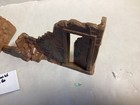 Vintage Marx Battleground Playset Pill Box Destroyed Building Machine Gun Nest