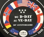 80th Anniversary Of D-day   V-e Day Complete 8 Coin Silver Proof Set