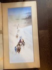 Donald Vann  Cherokee Artist Trail Of Tears Print  Dbl  Matted Signed Excellent