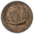 1921 50c Pilgrim Commemorative Silver Half Dollar - Pq Luster - Key Date - C1317