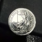 2014 Britannia Horse Privy 1oz Silver Coin  999 Fine Silver