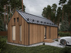 38 M   Timber Frame Modular House With Terrace