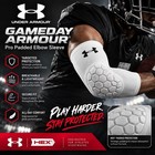 Bogo Under Armour Padded Elbow Single Sleeve  Youth Osfa White Buy 1 Get 1 Free