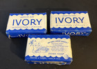 Vintage 1940   s Ivory Soap Bar Medium Size Procter   Gamble  Lot Of 3 Bars 