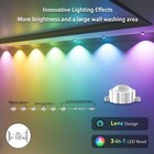 Smart Permanent Outdoor Lights Rgb Waterproof Eaves Lighting For House Decor
