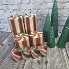 Vintage Christmas Candle Lot Of 18 New Old Stock