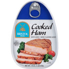  4 Pack  Bristol Smoke Flavor Cooked Ham  High Protein  16 Oz Aluminum Can