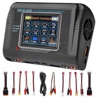 T240 Touch Screen Dual Channel Rc Car Lipo Battery Balance Charger Discharger