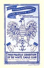 Third Philatelic Exhibition White Eagle Club Buffalo Ny 1941 Poster Stamp Sheet