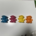 Vtg 1978 Hawaiian Punch Mascots Plastic Toy Figurines Rjr Foods Pink Orange