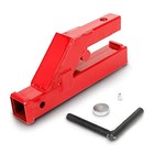 Clamp On Trailer Hitch Receiver 2  Deere Bobcat Tractor Bucket Trailer Hitch