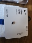 2pk Nike Elite Basketball Dri-fit Crew Socks Large  8-12  White royal New