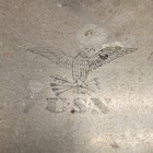 Reed   Barton Silver Soldered 2900 U s  Navy Issued Dish Bowl U s navy   