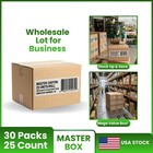 Compostable Trash Bags 13 Gallon Master Box 30 Packs 750 Count Certified Bpi