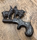 Very Rare Antique Toy Cap Gunn Ives 1880 s Best Butter Billy Goats Rams