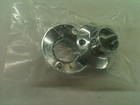 2 New Chrome 1  Shower Curtain Rod Flanges With Screws   Factory Sealed