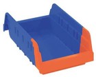 Akro-mils 36462blue Shelf Bin blue orange indstrgrdpoly 4 In 6gdk4
