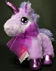 New Dandee Purple Unicorn Plush Stuffed Animal Toy 8  Nwt Walmart