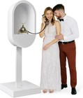 Audio Guest Book Stand Phone Booth For Wedding Party Decoration Telephone Booth