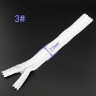 3  7 Inch Invisible Zipper For Diy Tailor Sewing Craft 17 78cm White Hidden Zipp