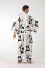 Japanese Yukata Kimono Men Sumo Wrestler Cotton Robe Made In Japan