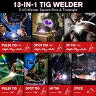 Lotos Tig220acdcp 220a Ac dc Tig Welder 13-in-1  Pulse  Spot  Stick  Hf Start
