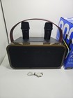 Onn Portable Bluetooth Karaoke Machine W 2 Wireless Microphones Open Box