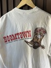 Boomtown Hotel Casino Las Vegas Jerzees Tag Cotton Graphic T Shirt Size Large