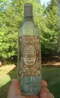 Antique Labeled R l dacosini Huile D olive Surfine-nice  france olive Oil Bottle