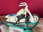 Evel Knievel Stunt Cycle Rare W  White Wheels   Marvel Comic And More  