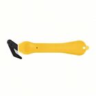 10 Klever Excel  Fastenal 7  Yellow Hook Style Safety Cutter Box Tape Kcj-4-30y