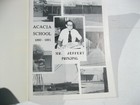 1980-81 Acacia Middle School Yearbook Annual Hemet  California 