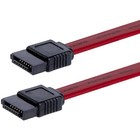 Startech 12in Sata Serial Ata Cable - Male Sata - Male Sata - 12 - Red  sata12  