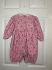 Vintage Oshkosh Bgosh Baby Romper Floral Print
