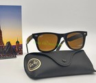 Ray-ban Sunglasses Rb2140 Original Wayfarer Tortoise Frame Brown Lenses 50mm