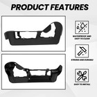   Front Driver Seat Trim Cover Panel Fit For 2009 -2014 Ford F-150 Seat Switch