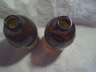 2 1977 Schlitz Beer Bottles amber schlitz Brewing Co  Milwaukee wi  12oz vintage