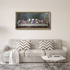 Framed Canvas Prints The Last Supper By Leonardo Da Vinci Classic Jesus Art