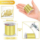 16 Gauge Jewelry Wire  11 Yards Craft Wire Tarnish Resistant Copper Wire For Jew
