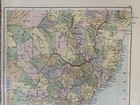 1882 New South Wales Australia Antique Map By Adam   Charles Black