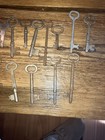 Lot Of 30 Vintage Antique Keys 