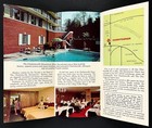 1960s Charlottesville Virginia Downtowner Motor Inn Hotel Vtg Travel Brochure