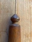 Antique 19th C Wooden Pestle Masher Primitive Kitchen Treen Turned Wood