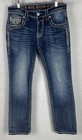 Men   s Rock Revival Steven Straight Denim Jeans Men   s Size 32x32