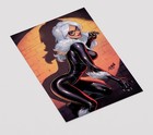 Marvel Black Cat Premium Giclee Print 11  X 17  Spider-man Universe Wall Art