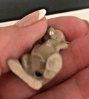 Vtg Mcm Gray Mouse Figurine Miniature 1 25   Bone China Figure